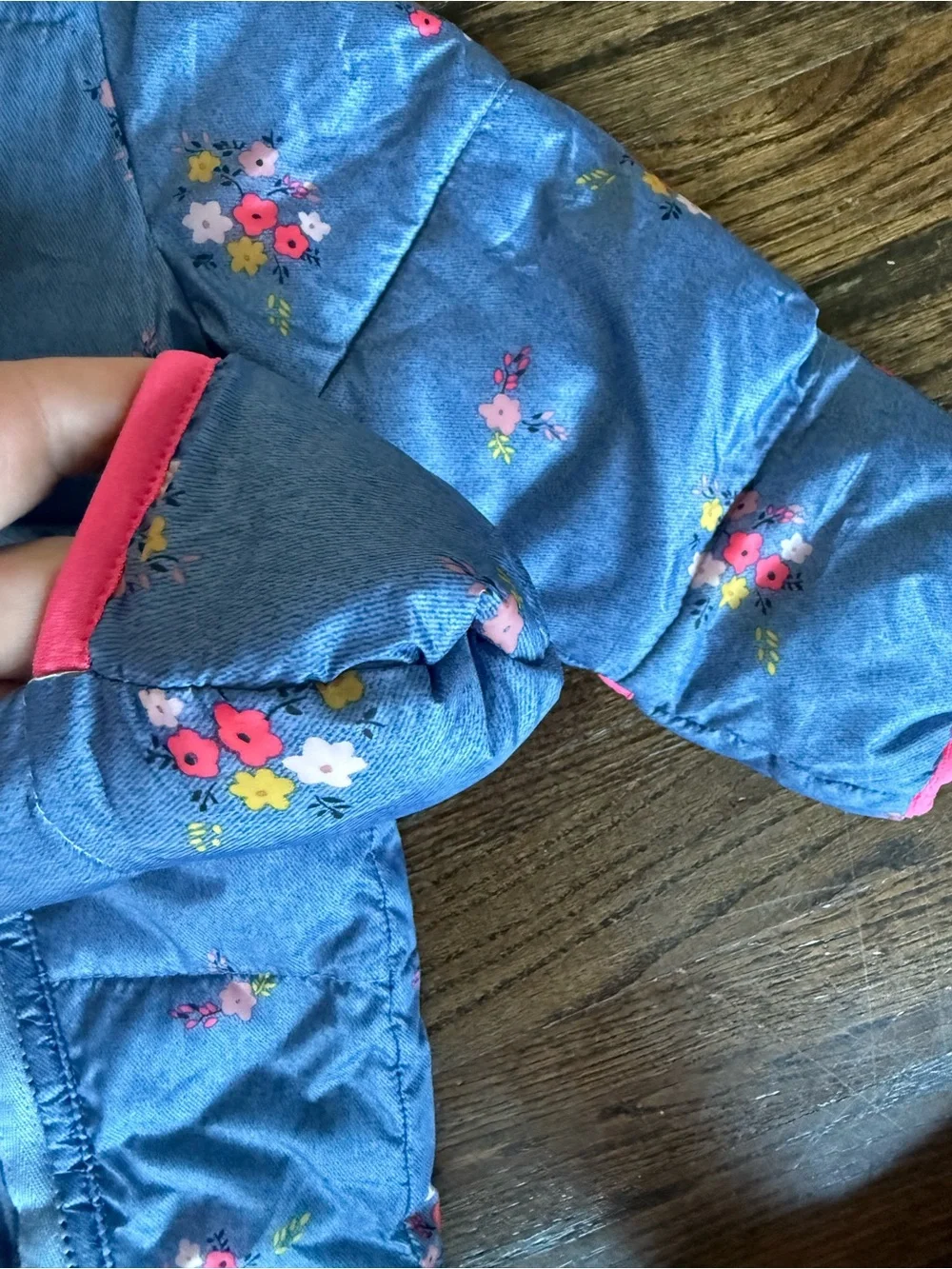 Baby Gap, ColdControl Ultra Max Floral Puffer Snowsuit Primaloft, Size 18-24M